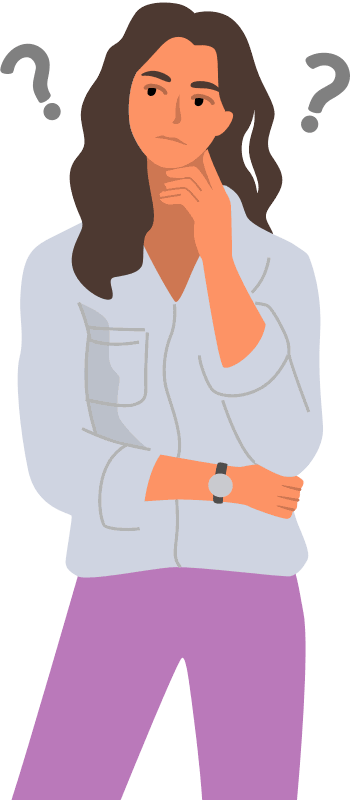 Illustration of two students considering different revision techniques